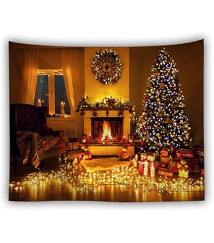 Amazon.co.jp: GLYY メリークリスマス タペストリー 150*200 CM 飾り物